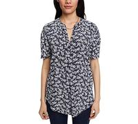 ESPRIT Women's 993ee1f311 Blouse, 403/Navy 4, XXS