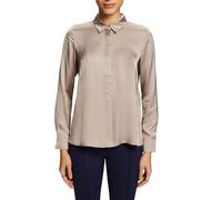 ESPRIT Women's 993ee1f325 Blouse, 260/Light Taupe, L