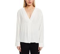 ESPRIT Women's 994ee1f304 Blouse, 110/Off White, XS