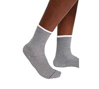 ESPRIT Women's Allover Stripe Multipack W So Cotton Patterned 2 Pairs Socks, Grey Mix 0010, 5.5-8