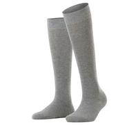 Esprit Womens Basic Pure Knee High Socks - Light Grey