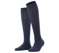 Esprit Womens Basic Pure Knee High Socks - Marine Navy