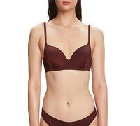 ESPRIT Women's Big Flower Deluster Sexy Pad Padded Bra, Rust Brown 3, 34B