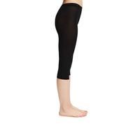 ESPRIT Women's Cotton Capri W Le Opaque Plain 1 Pair Leggings, Black 3000, XXL