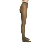 ESPRIT Women's Cotton W TI Opaque Plain 1 Pair Tights, Green (Thymian 7821), M