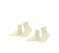ESPRIT Women's Cozy Dot 2-Pack W SSO Wool Plain 2 Pairs Socks, White (Off-White 2010), 2.5-5