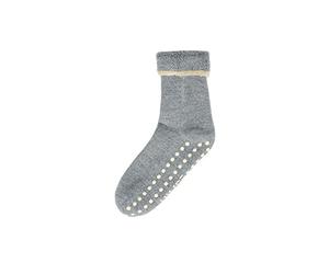 ESPRIT Women's Cozy W Hp Wool Grips On Sole 1 Pair Grip socks, Grey Mid Melange 3530, 5.5/8 UK