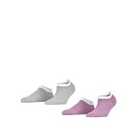 ESPRIT Women's Fine Stripe 2-Pack W SN Cotton Low-Cut Patterned 2 Pairs Trainer Socks, Multicolor (Sortiment 0100), 5.5-8