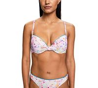 ESPRIT Women's Greenfield Beach Rcs Push Up Bikini, Teal Blue 3, B UK