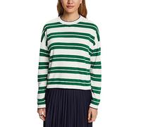 ESPRIT Women's 073ee1i301 Sweater, 302/Dark Green 3, XL
