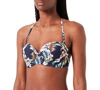 ESPRIT Women's Malibu Beach Rcspad.balconet Bikini, Navy 3, 40 B UK