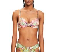 ESPRIT Women's Palm Beach RCS Pad.Bra Bikini, Coral red, 36 / A
