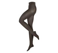ESPRIT Women's Plain W Ti Cotton Wool Thick Plain 1 Pair Tights, Brown Chocolate 5004, L