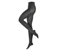 ESPRIT Women's Plain W Ti Cotton Wool Thick Plain 1 Pair Tights, Grey Dark Rock 3093, L