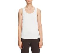ESPRIT Women's RCS Top Ed Tank Top/Cami Shirt, Off White, L
