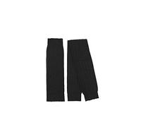 ESPRIT Women's Rib W Lw Wool Thick Patterned 1 Pair Gauntlets, Black 3000, ONESIZE