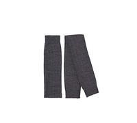 ESPRIT Women's Rib W Lw Wool Thick Patterned 1 Pair Gauntlets, Grey Asphalt Melange 3180, ONESIZE