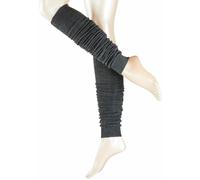 Esprit Womens Ribbed Legwarmers - Asphalt Grey
