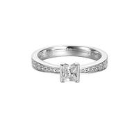 Esprit Women's Ring Silver Zirconia Solitaire ESRG91905A1