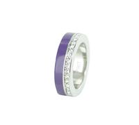 Esprit Women's Ring Stainless Steel Marin 68 Glam Silver / Purple ESRG11565H
