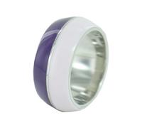 Esprit Women's Ring Stainless Steel Marin 68 Purple / Lilac ESRG11563F