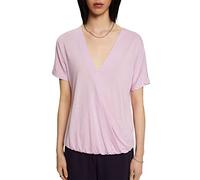 ESPRIT Women's 992eo1k305 T-Shirt, 570/Lavender, Large