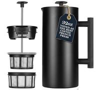 Espro P6 French Press, Coffee Stamp Jug, Coffee Maker, Coffee Maker, Black Matt, Stainless Steel, Matte Black
