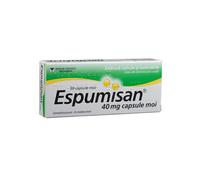 Espumisan, 40 mg, 50 cps. gas in the stomach or intestines