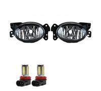 ESPYN Car Fog Lights For Benz SL Class R230 2006 2007 2008 2009 2010 2011 Left&Right Fog Lamp Front Bumper Anti Light(With M10 White)