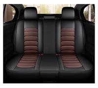 ESPYN Car Seat Protector Car Seat Cover Full Set For Astra J For Superb 3 For Captiva For Duster Leather(Rear Seats-Coffee)