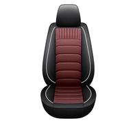 ESPYN Car Seat Protector Car Seat Cover Full Set For Astra J For Superb 3 For Captiva For Duster Leather(1Piece-Wine Red)