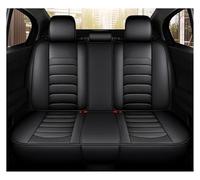 ESPYN Car Seat Protector Car Seat Cover Full Set For Astra J For Superb 3 For Captiva For Duster Leather(Rear Seats-Black)