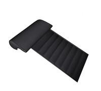 ESPYN Car Seat Protector Car Seat Extender Leg Cushion For Driver Leather Universal Support Pillow Cover Auto Padding Mat(Black)