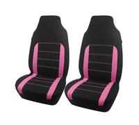 ESPYN Car Seat Protector Universal Car Seat Covers For Most Suv Truck Van Accessories Interior Airbag Compatible(TypeA Pink 2 Front)