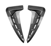 ESPYN Car Spoiler For BMW X5 F15 2014-2018 Car Front Side Wing Vent Air Outlet Label Car Sticker Exterior Modification Car Spoiler Wing(Carbon Look)