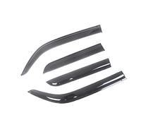 ESPYN Car Wind Deflectors For Infiniti FX35 FX37 FX50 2003-2016 Black Tinted Car Side Window Visor Guard Vent Awnings Shelters Rain Guard Door Ventvisor Wind Deflector (Size : 2011-2016)