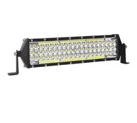 ESPYN Fog Light Car LED Light Bar For Offroad 4x4 Spotlights Fog Lamp 12V 24V 3 Rows Headlight Truck Farm Tractor Boat SUV ATV Light Bar/work Light(12inch 264W)