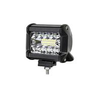 ESPYN Fog Light Car LED Light Bar For Offroad 4x4 Spotlights Fog Lamp 12V 24V 3 Rows Headlight Truck Farm Tractor Boat SUV ATV Light Bar/work Light(4inch 60W)