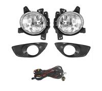 ESPYN For Hyundai For Santa For Fe Santafe 2.4 2009 2010 2011 2012 Foglamp With Bulb With Harness Car Front Foglight Fog Lamp Assembly Spot Flood Combo(1 set)