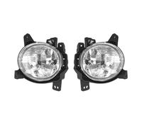 ESPYN For Hyundai For Santa For Fe Santafe 2.4 2009 2010 2011 2012 Foglamp With Bulb With Harness Car Front Foglight Fog Lamp Assembly Spot Flood Combo(Light 2Pcs)