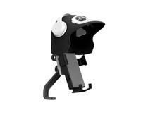 ESPYN GPS Mount 1pc Small Helmet Rider Motorcycle Mobile Phone Holder Electric Bicycle Waterproof Sunshade Navigation Mobile Phone Holder(Style A)
