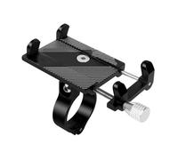 ESPYN GPS Mount 360° Rotation Aluminum Alloy Bicycle Motorcycle Phone Holder For 3.5-6.2 Inch Universal Mobile(Black)
