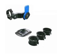 ESPYN GPS Mount Motorcycle Bike Phone Holder Stand Bicycle Phone Bracket Vibration Damper Bike Holder 360° Rotatable Navigation Security Support(A1)