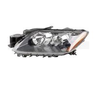 ESPYN Headlight Assembly For Mazda CX-7 CX7 2007-2014 Headlight Headlamp Light Cover Shell Turn Light Halogen Or Xenon Front Head Light Head Lamp Driving Lights(Halogen light left)