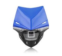 ESPYN Headlight Motorbike For KX For KXF CR For CRF Motorcycle LED Headlight 12V 35W Wick Dirt Pit Bike Motocross Headlamp Accessories(Blue)