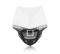 ESPYN Headlight Motorbike For KX For KXF CR For CRF Motorcycle LED Headlight 12V 35W Wick Dirt Pit Bike Motocross Headlamp Accessories(White)