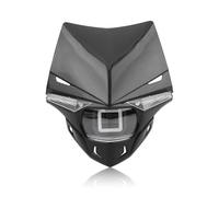 ESPYN Headlight Motorbike For KX For KXF CR For CRF Motorcycle LED Headlight 12V 35W Wick Dirt Pit Bike Motocross Headlamp Accessories(Black)
