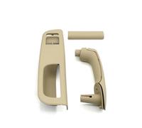 ESPYN LHD Car Window Switch Cover Panel Door Pull Grab Handle Replacement for VW for Bora for Jetta 1999-2004 Universal Interior Accessories(Beige 4pieces)