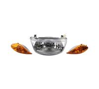 ESPYN Motorcycle Headlight For JOG 50 For JOG ZR For Evolution For SA16J For SA36J For SA39J Motorcycle Scooter Headlight Front Turn Signal Light(Yellow white Lamp)