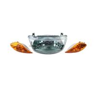 ESPYN Motorcycle Headlight For JOG 50 For JOG ZR For Evolution For SA16J For SA36J For SA39J Motorcycle Scooter Headlight Front Turn Signal Light(Blue yellow lamp)